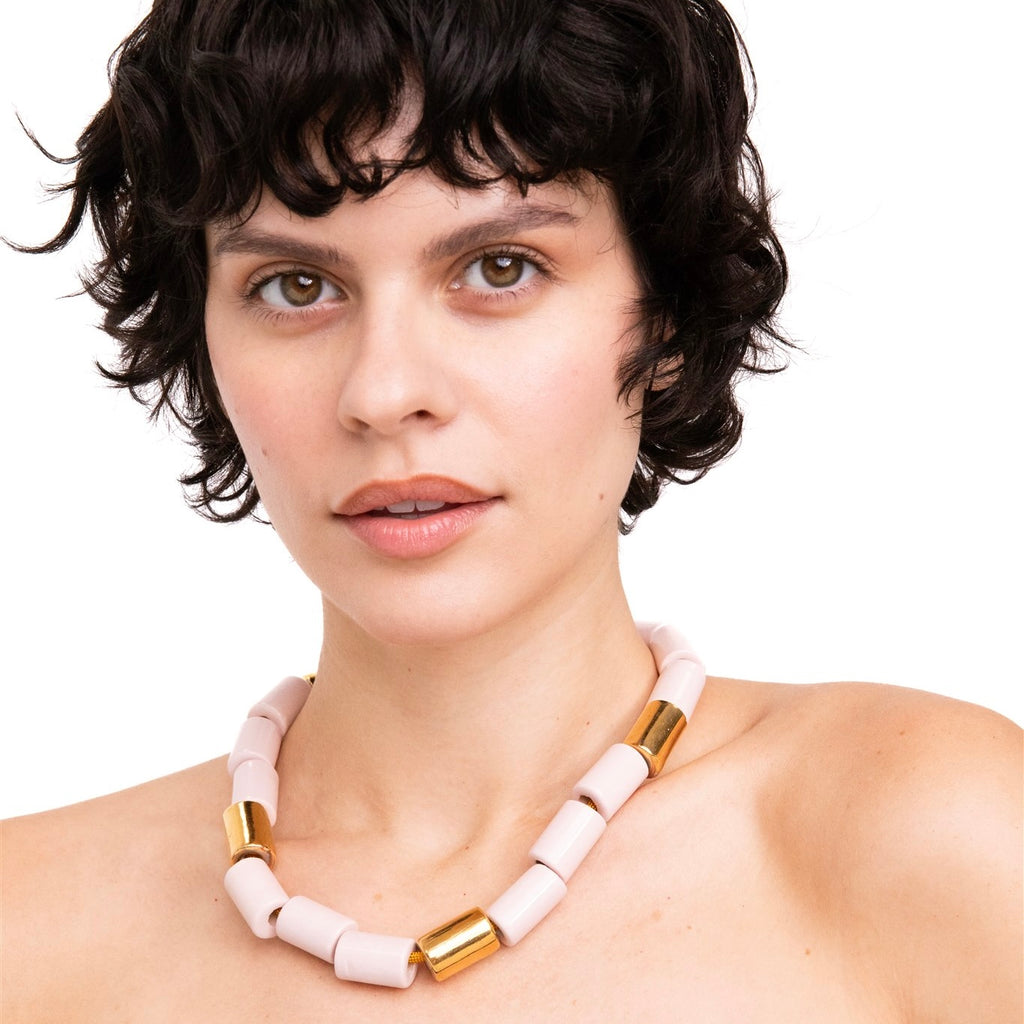 BLUSH & KARAT CANDY.  BEAD FIVE.