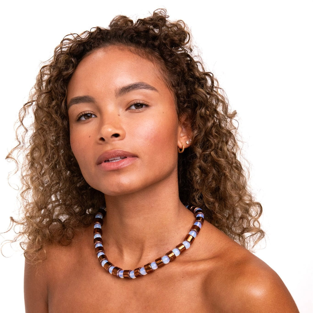 PENNY & OPALITE SUNDRY.  BEAD ONE.