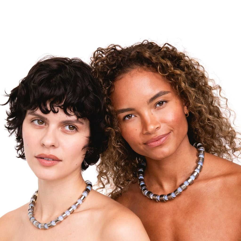 COIN & OPALITE SUNDRY.  BEAD ONE.