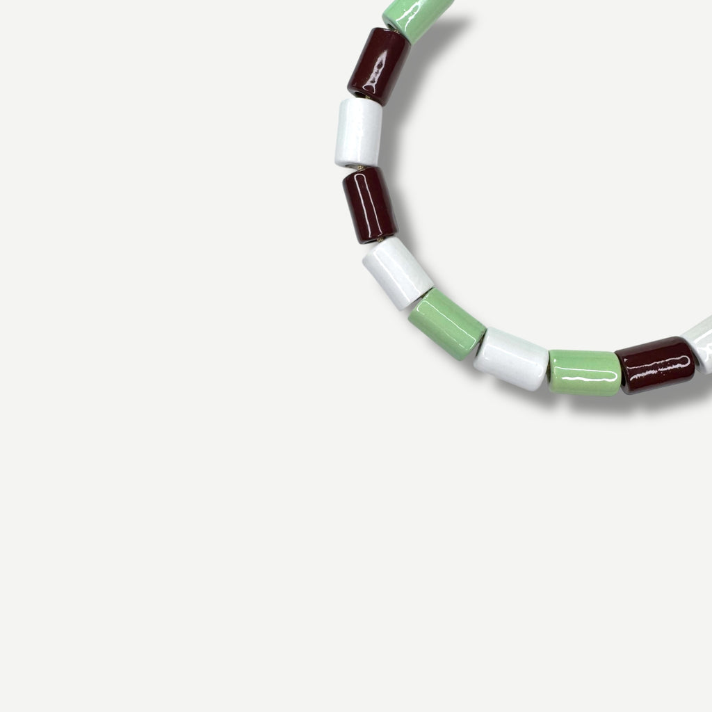 AMBROSIA, WALNUT AND BLANK CANDY.  BEAD FIVE.