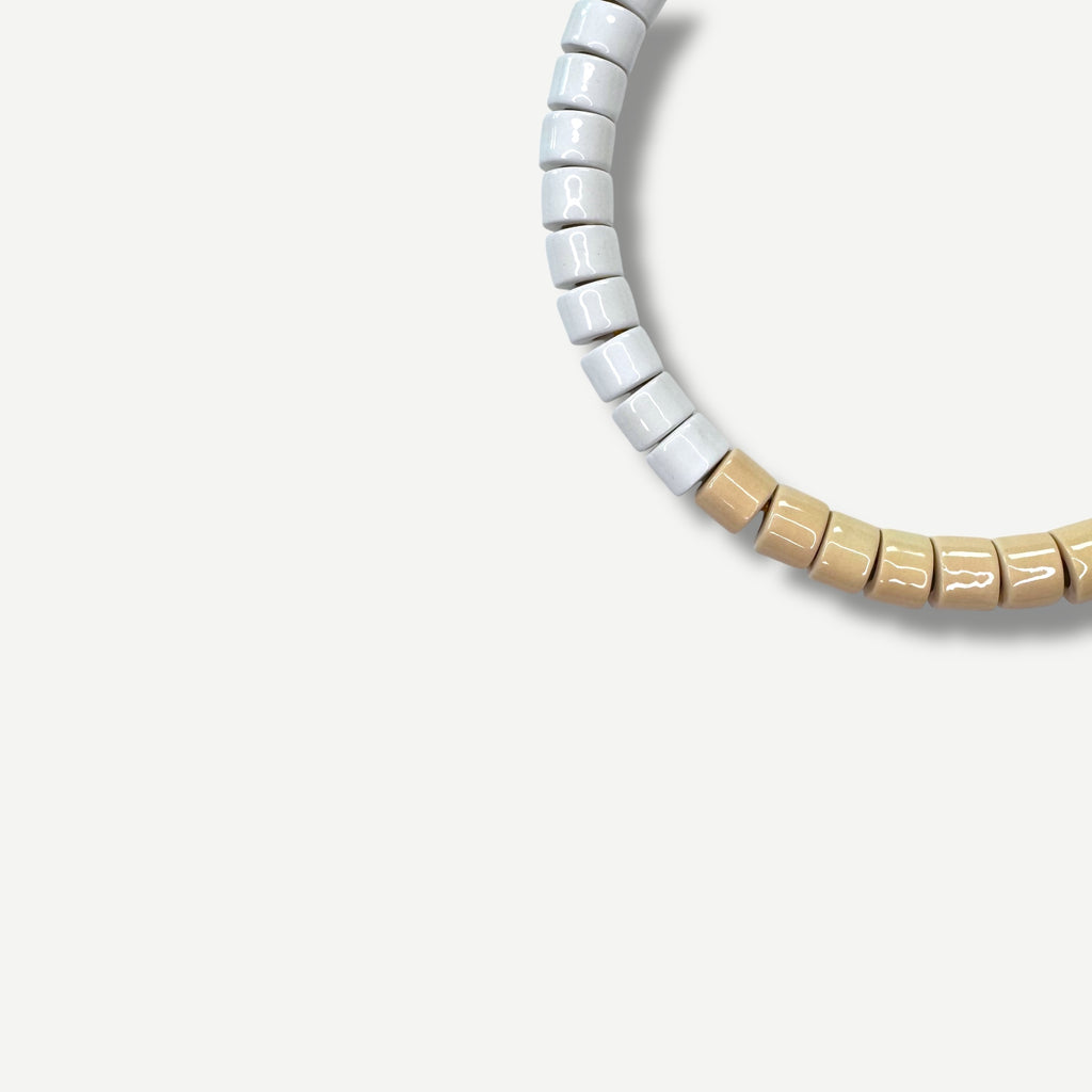 CREPE & BLANK SPLIT CANDY.  BEAD TWO.