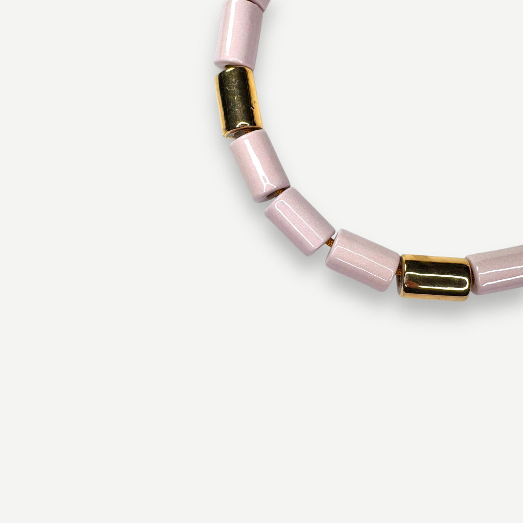 BLUSH & KARAT CANDY.  BEAD FIVE.