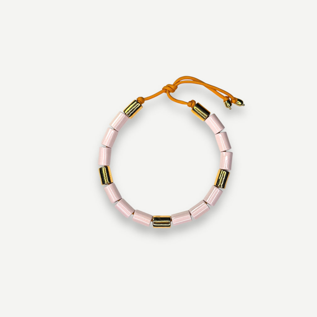 BLUSH & KARAT CANDY.  BEAD FIVE.