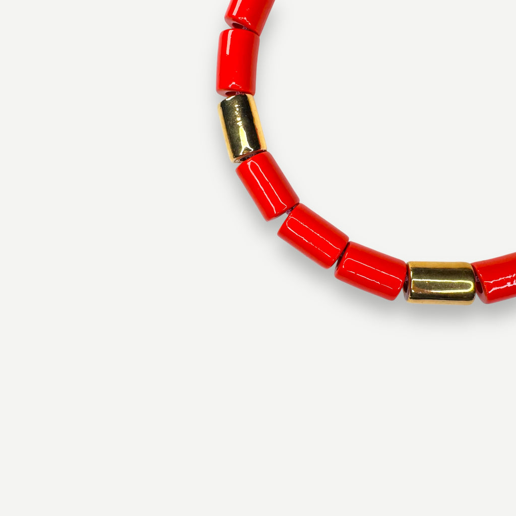 LOBSTER & KARAT CANDY.  BEAD FIVE.