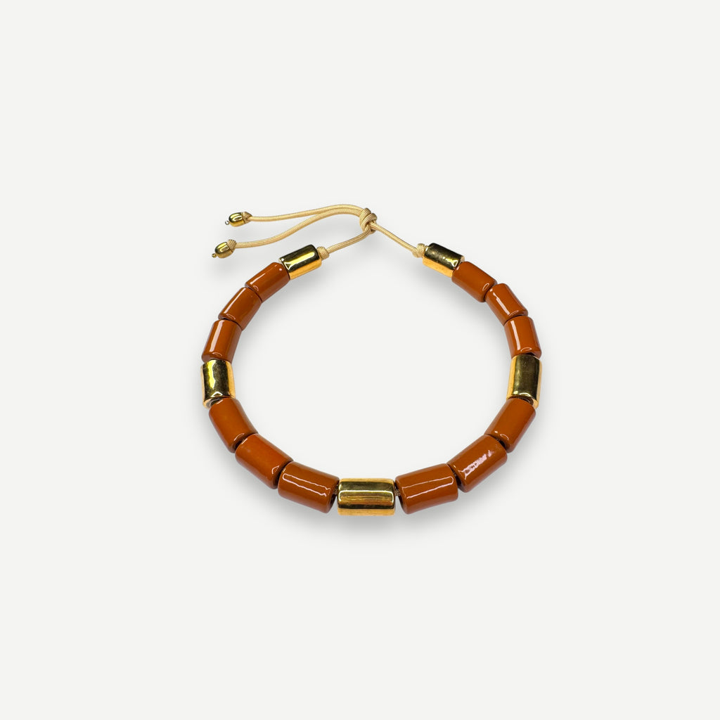 TOFFEE & KARAT CANDY.  BEAD FIVE.
