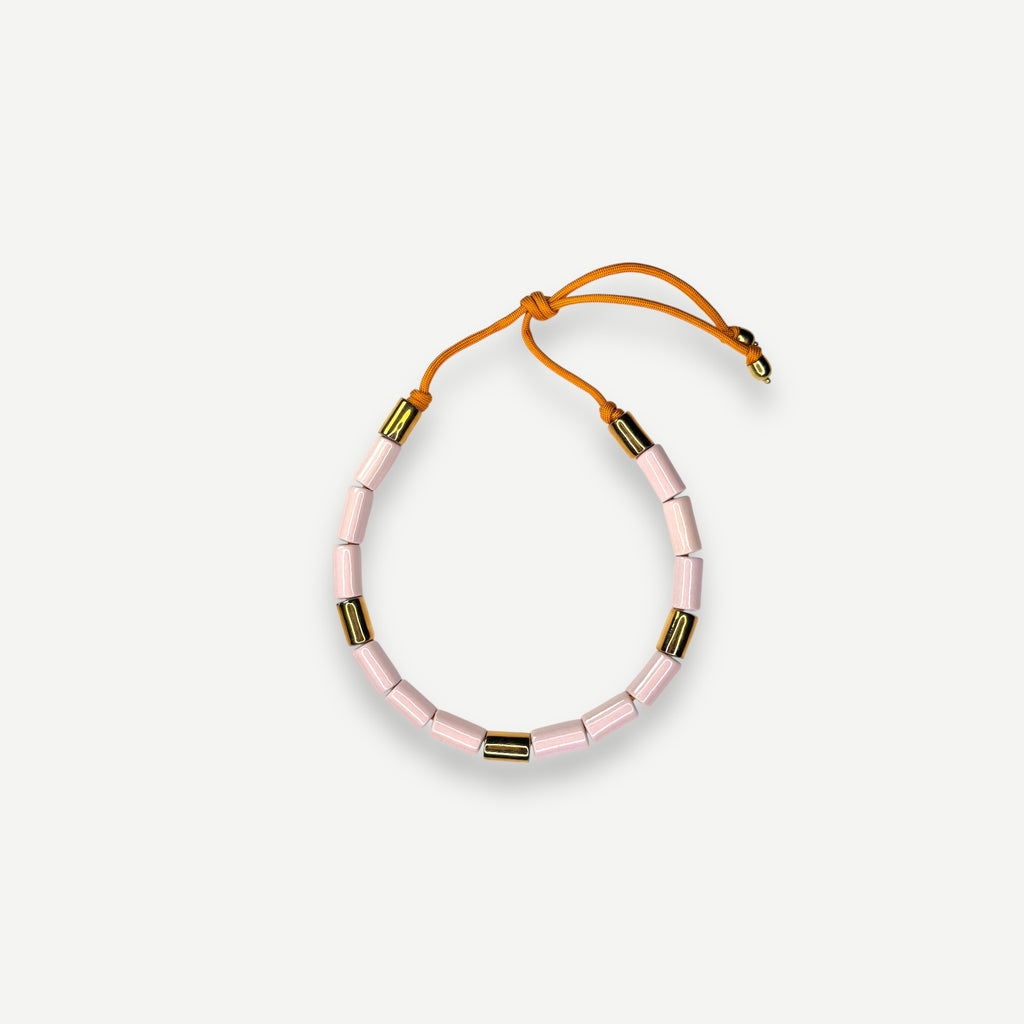 BLUSH & KARAT CANDY.  BEAD FOUR.