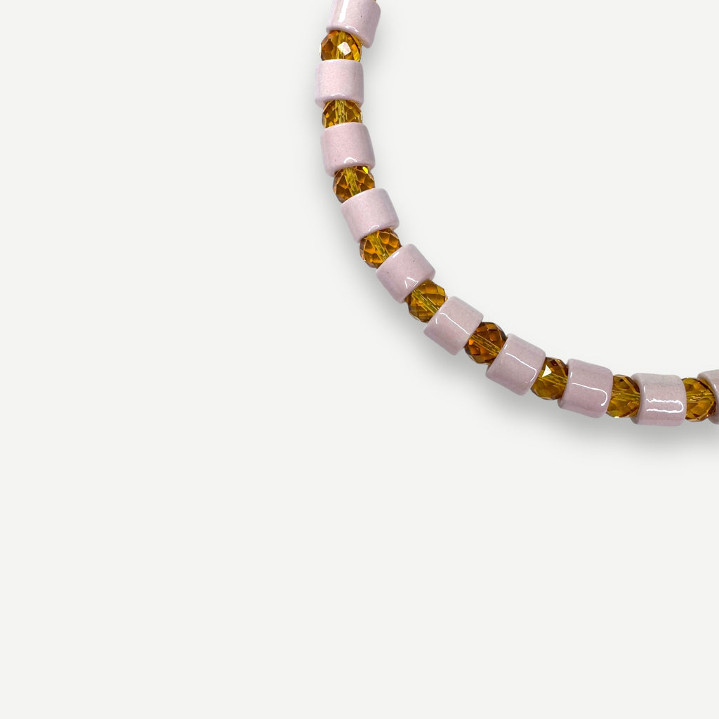 BLUSH & CITRINE SUNDRY.  BEAD ONE.
