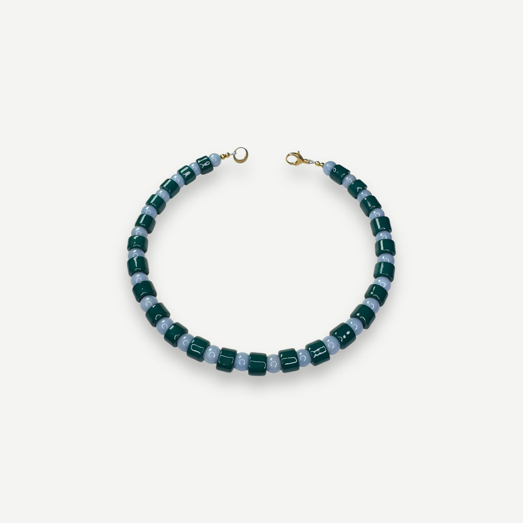 BOTTLE & ANGELITE SUNDRY.  BEAD ONE.