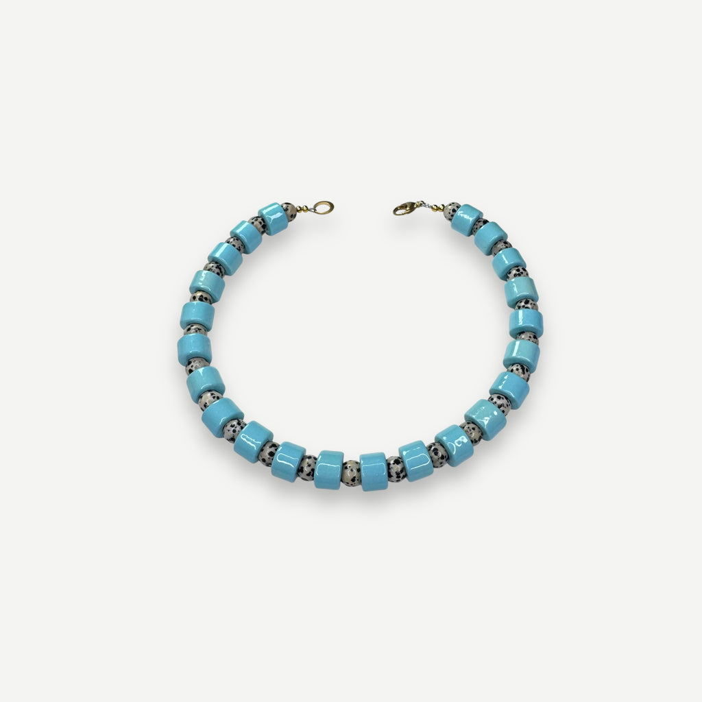 POOL & DALMATIAN JASPER SUNDRY.  BEAD TWO.
